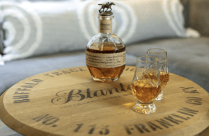 Blanton's Authentic Barrel Head Lazy Susan — The Official